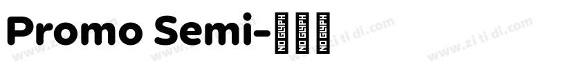 Promo Semi字体转换
